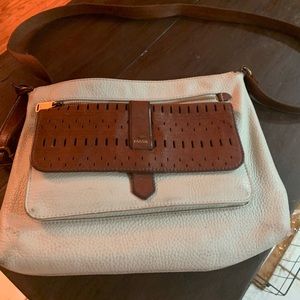 Fossil leather purse